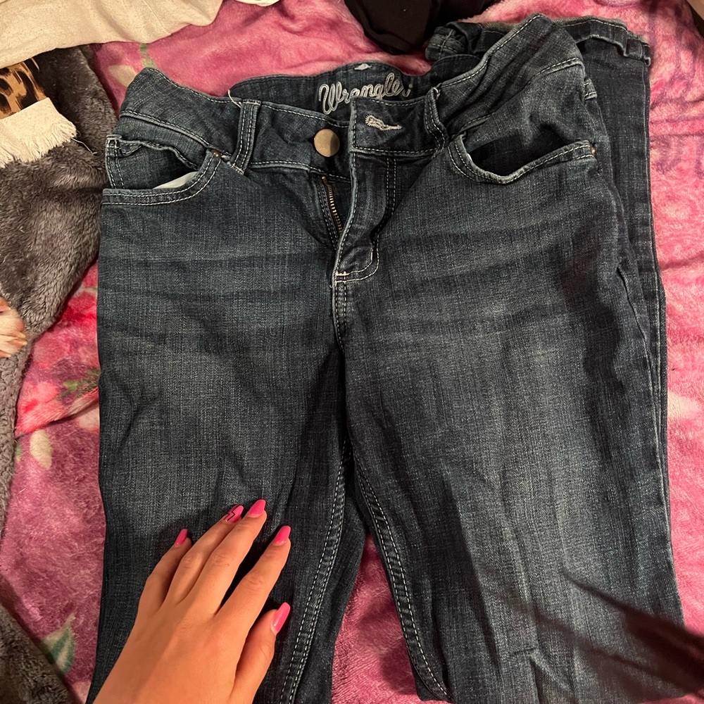 Women’s wrangler boot cut jeans!